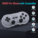 8Bitdo SN30 Pro Bluetooth Gamepad For Windows/Android/macOS/Steam/Switch/Raspberry Pi (80DM)