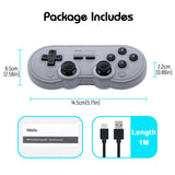 8Bitdo SN30 Pro Bluetooth Gamepad For Windows/Android/macOS/Steam/Switch/Raspberry Pi (80DM)