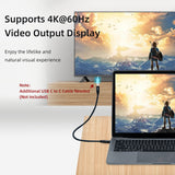 0.6M USB 3.1 10Gbps Type-C Extension Cable for Nintendo Switch/Switch OLED/Oculus Quest/Laptop