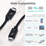 1 Meter Thunderbolt 4.0 USB-C Cable for Mobile Phone/Macbook/Ipad