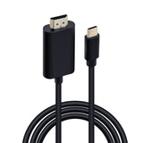 USB 3.1 Type C to HDMI Cable for Mobile Phone/Laptop/PC-Black (AG9310)