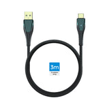 Dobe 3M Type-C USB Charging Cable with Indicator for PS5/NS Pro/Xbox Controller(TY-18179)