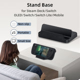 Stand Base for Steam Deck/Nintendo Switch/Switch OLED/Switch Lite - Black(GP-805)