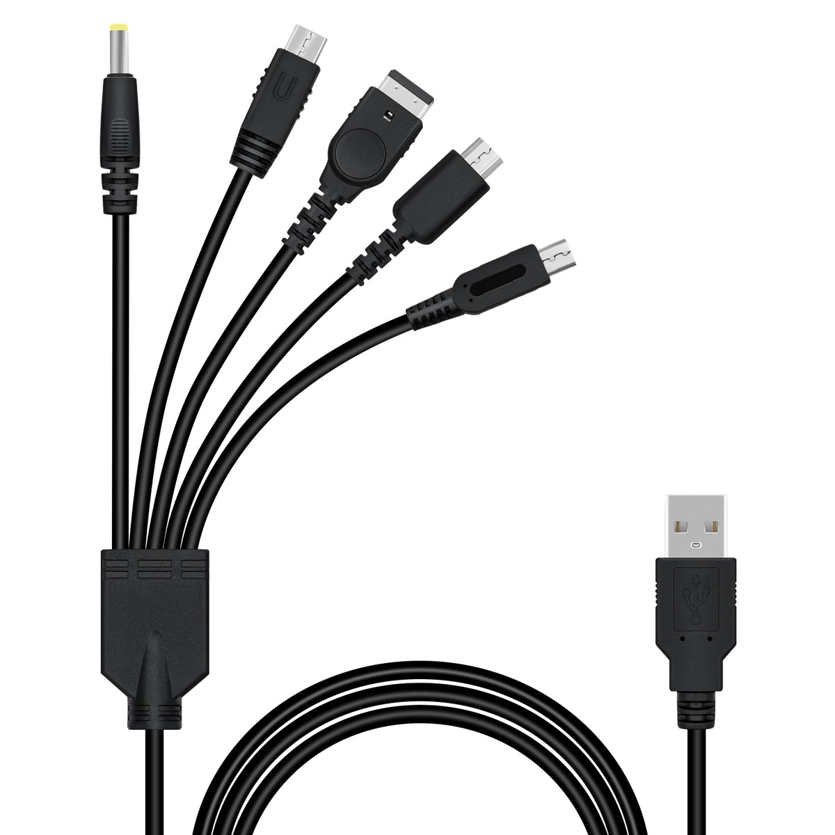5 In 1 Data Transfer & Charging Cable for Nintendo DS Lite/NDS/New 3DS ...