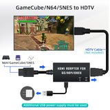 Multifunctional HDTV HDMI Adapter for GameCube/N64/SNES