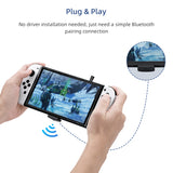 Wireless BT Headset Adapter for PS5/PS4/Nintendo Switch/Switch OLED/PC