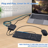 Reasnow C1 USB Cable 1.5m for switching between Keyboard Mouse mode and Controller mode