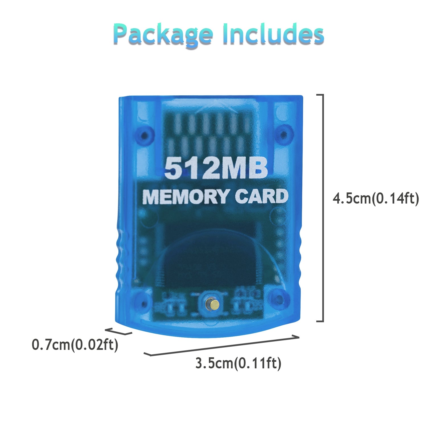 512MB Memory Card for Wii/Gamecube – SupremeGameGear