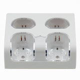 4 in 1 Controller Charger Dock for Wii Remote White