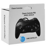 Classic Controller Pro for Nintendo Wii / Wii U Black