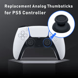 3D Analog Thumb Stick Cap for PS5 Controller Black