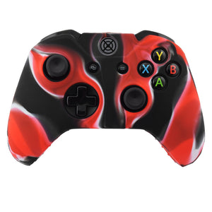 Multi Color Silicon Case for XBox One Wireless Controller Red Black