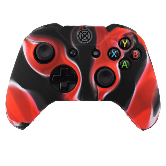 Multi Color Silicon Case for XBox One Wireless Controller Red Black