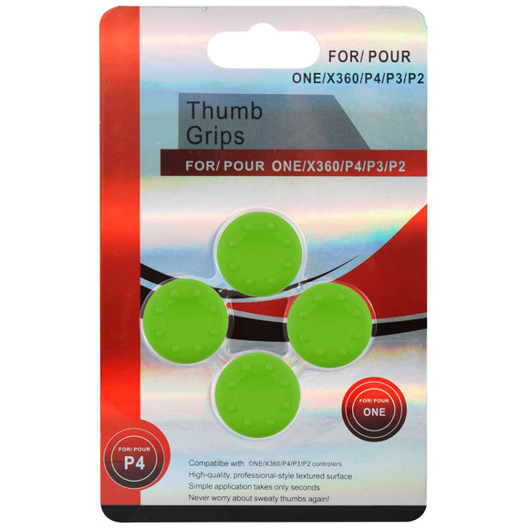 Silicon Analog Thumb Set for XBox One 360/ PS3 & PS4 Controller Green