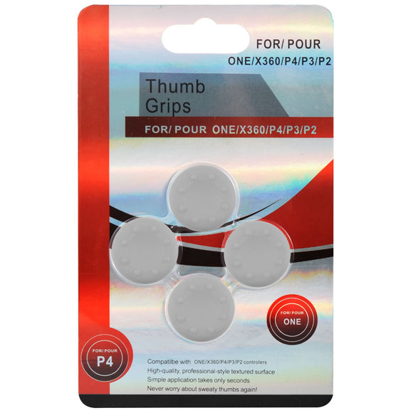 Silicon Analog Thumb Set for XBox One 360/ PS3 & PS4 Controller White