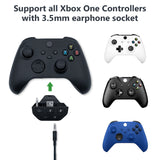 Sound Enhancer Adapter for Xbox One/S with 3.5mm Jack/Xbox Series S/Series X Controller  -  Black