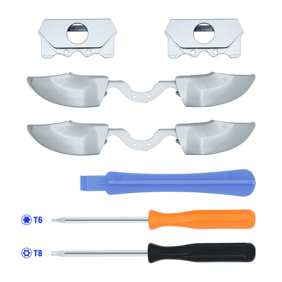 Replacement LB RB Bumpers with Open Tool for Xbox One Elite 1&2 /Xbox One Version 1697 with 3.5mm Jack Controller