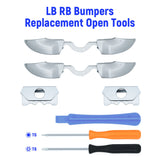 Replacement LB RB Bumpers with Open Tool for Xbox One Elite 1&2 /Xbox One Version 1697 with 3.5mm Jack Controller