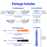 Replacement LB RB Bumpers with Open Tool for Xbox One Elite 1&2 /Xbox One Version 1697 with 3.5mm Jack Controller