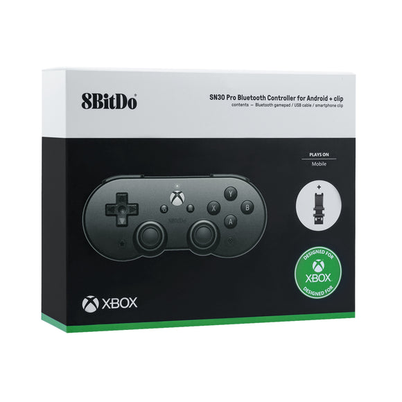 8Bitdo SN30 Pro Bluetooth Controller for Android with Mobile Clip (80DK)