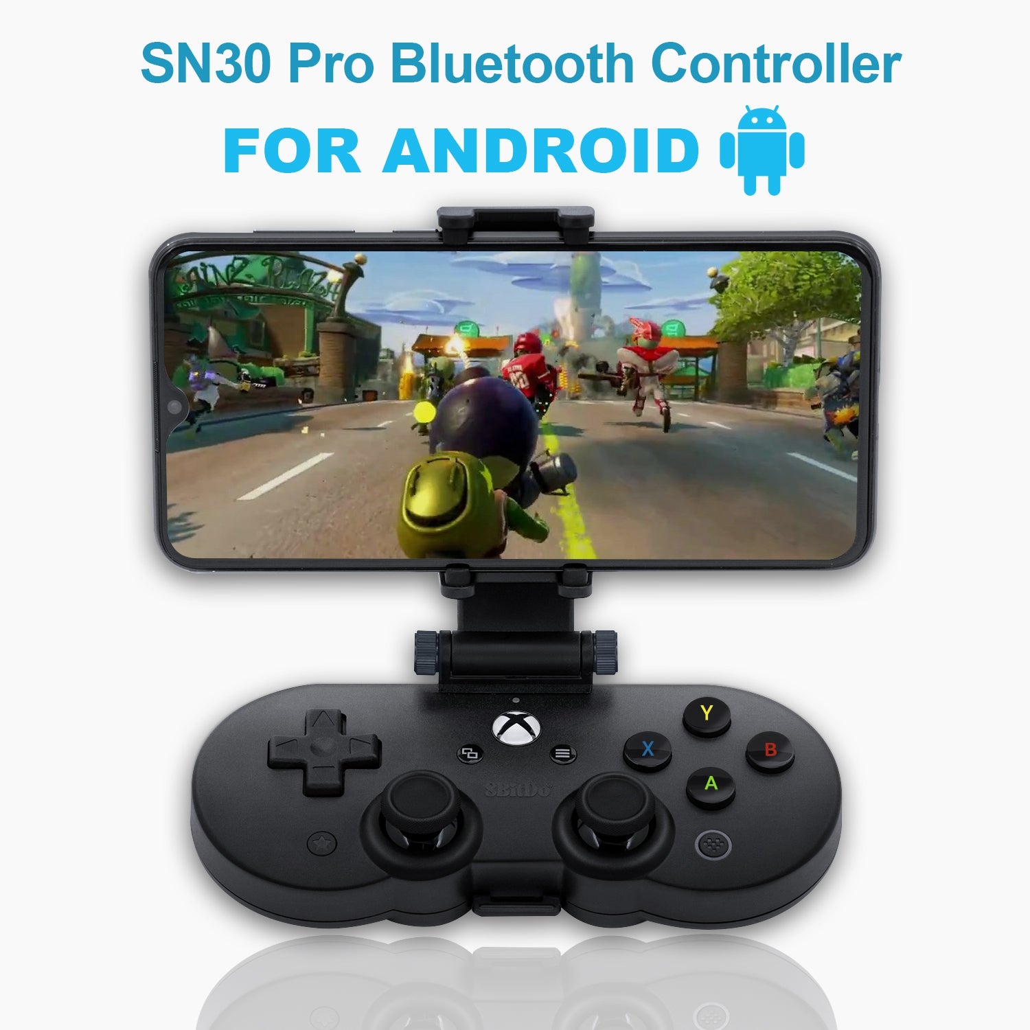 スマホアクセサリー 8Bitdo SN30 Pro Bluetooth Controller 8Bitdo SN30 Pro Bluetooth Controller for Android with Mobile Clip
