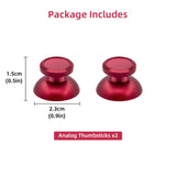 Aluminum Alloy Analog Thumbstick for XBox One Controller Red