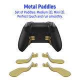 13 In 1 Metal Custom Button Set for Xbox One Elite Series 2 Controller - Gold