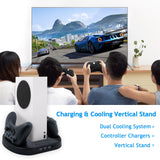 Vertical Cooling Stand with Dual Controller Charger for Xbox Series S (KJH-XSS-002)